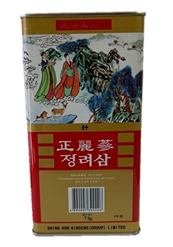 Shing Hon Dried Korean Red Ginseng Roots 6 Years Heaven Grade - image 5