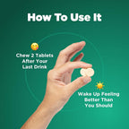 H-PROOF The Anytime You Drink Vitamin, Green Apple - 40 Tablets - image 6