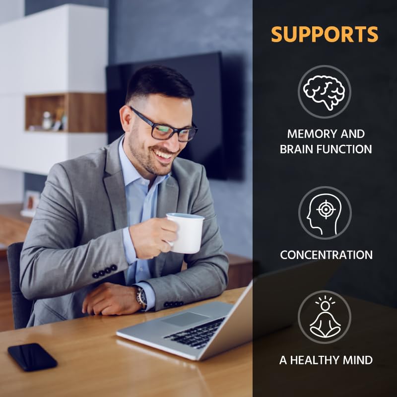ML Naturals Phosphatidyl Serine 200mg Memory & Brain Support - image 3