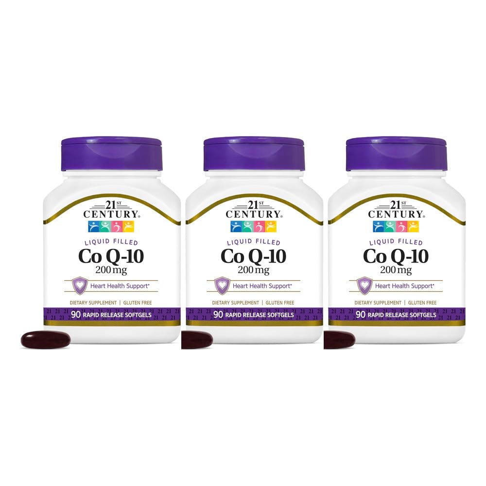 21st Century Co Q-10 200 mg Softgels Extra Strength - 270 Count