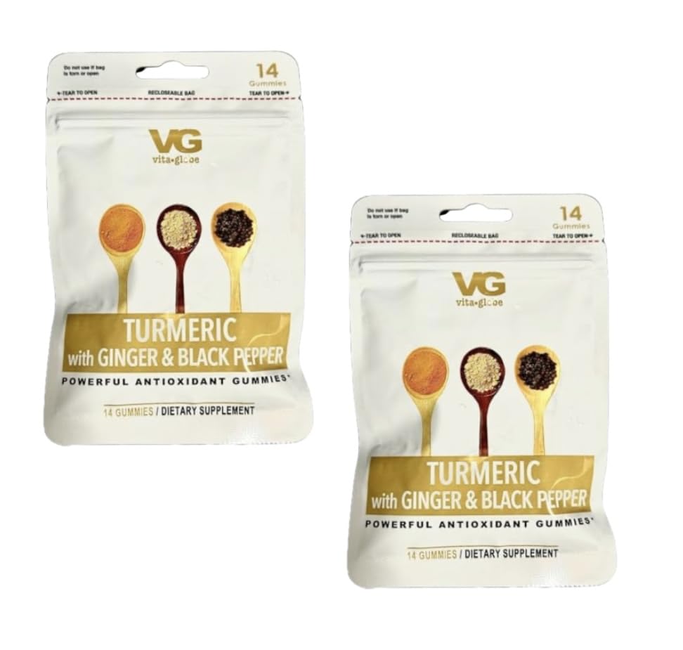 Generic Turmeric Ginger & Black Pepper Gummies - 2 Pack