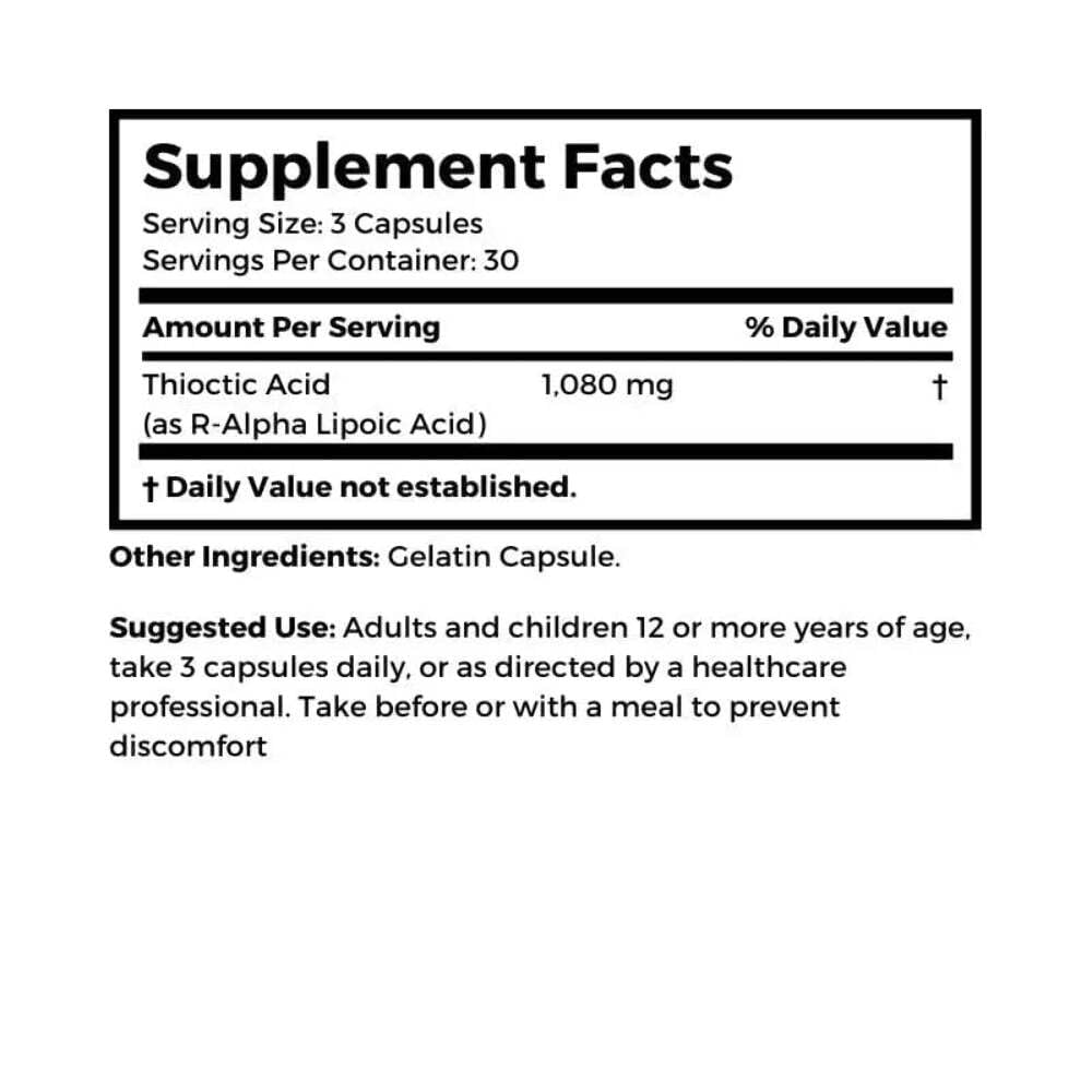 Dr Clark Alpha Lipoic Acid 360 mg - 90 Capsules - image 2