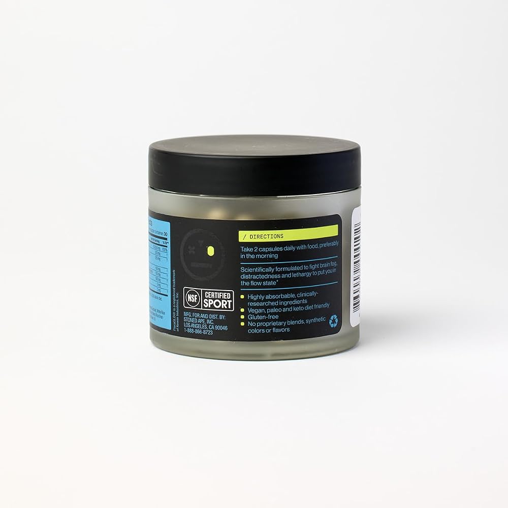 Stoned Ape Xnergy Nootropic for Focus & Energy - 60 Capsules - image 3