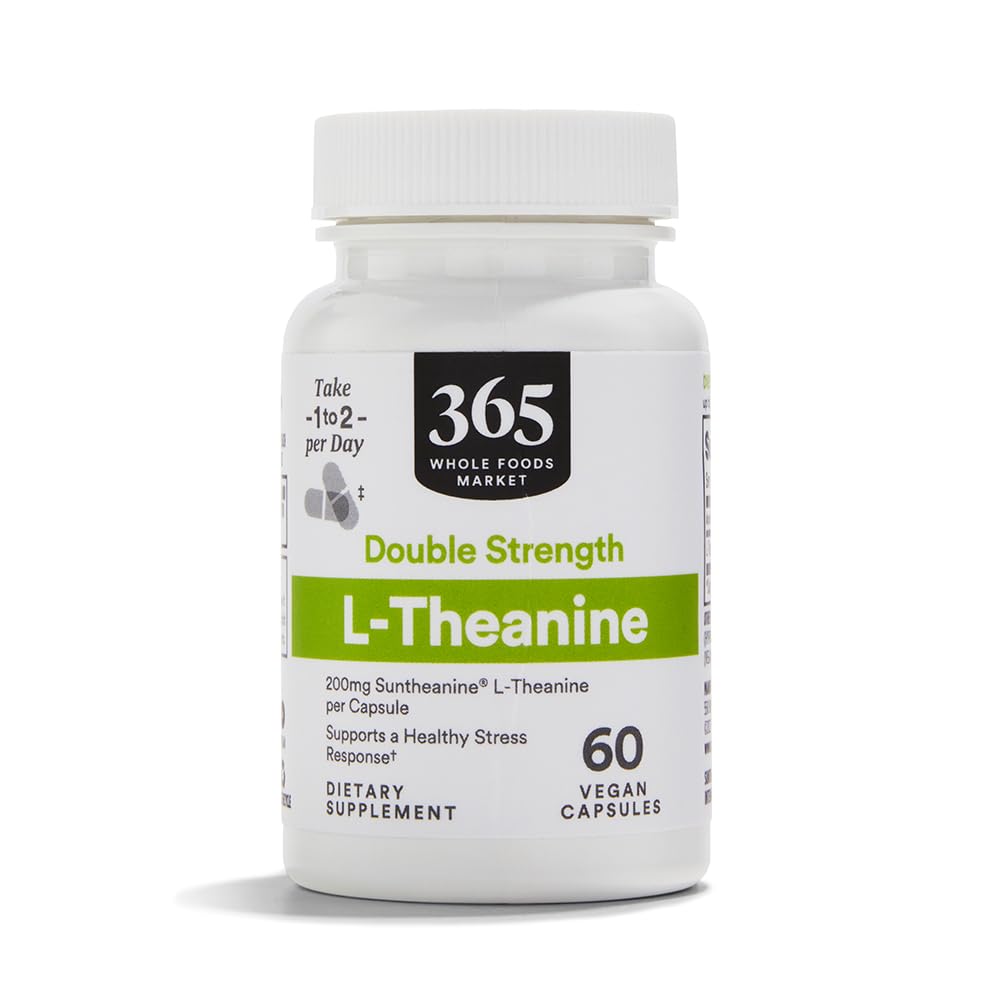 365 by Whole Foods Market L-Theanine 200mg - 60 Capsules