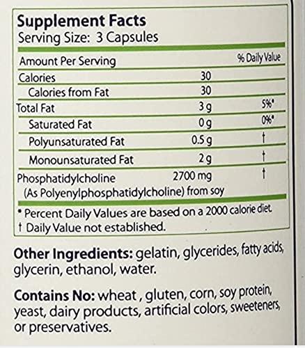 Nutrasal PhosChol 900mg Softgels - 200 Softgels - image 3