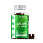Vitamatic Sea Moss Gummies with Bladderwrack & Burdock - 60 Gummies