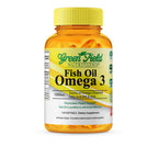 GREEN FIELD NUTRITIONS Omega 3 Fish Oil 1000mg Halal - 120 Softgels