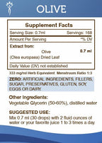 Secrets of the Tribe Olive Alcohol-Free Liquid Extract