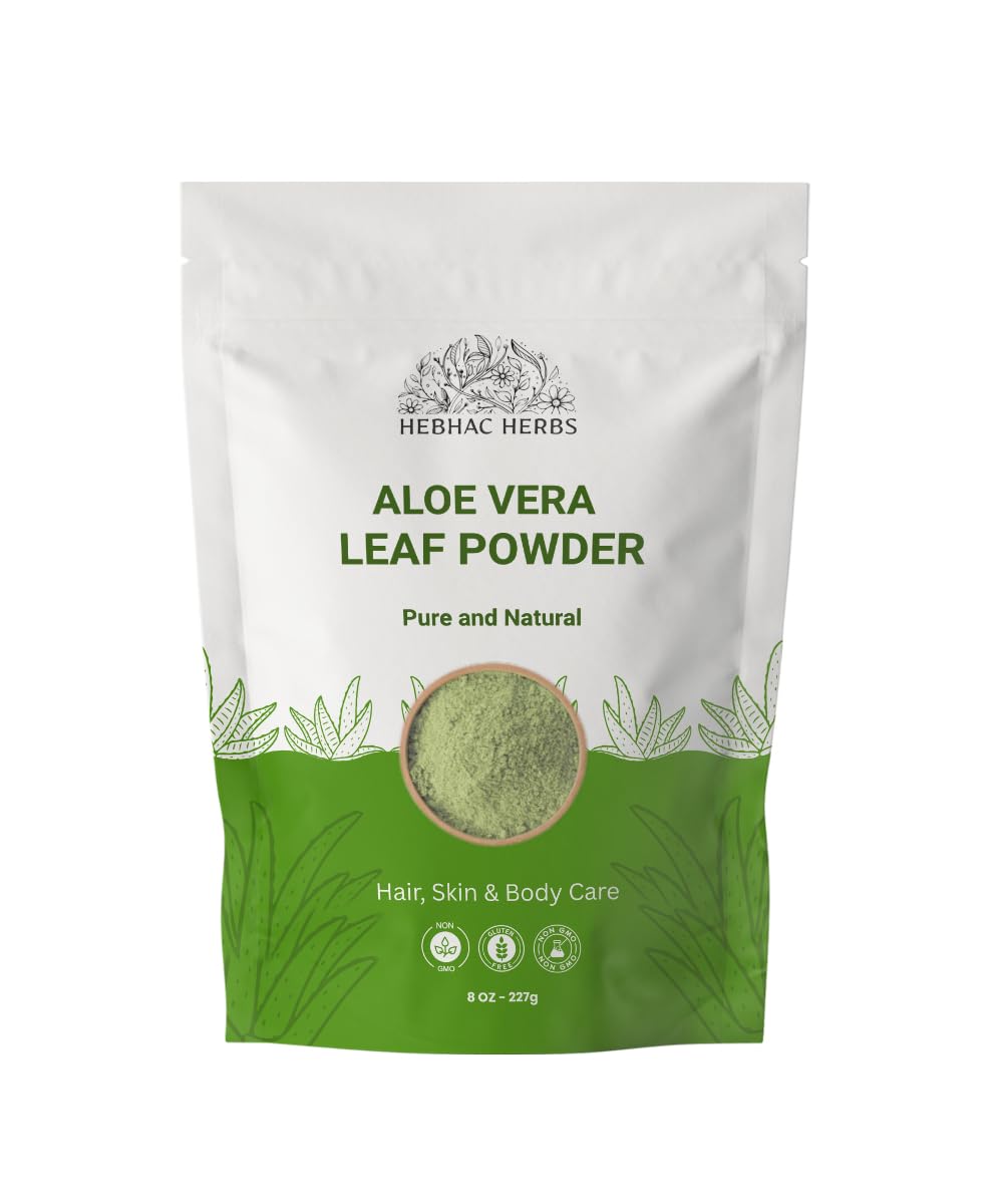 Hebhac Herbs Aloe Vera Powder Organic – 227g