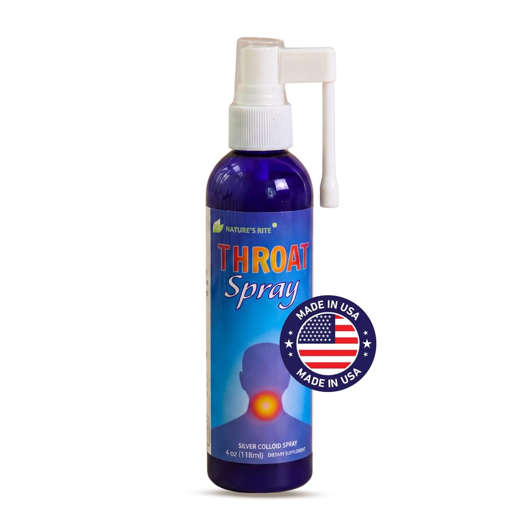 Nature's Rite Colloidal Silver Throat Spray - 4 oz - image 2