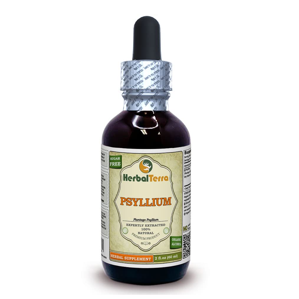 Herbal Terra Psyllium Tincture Liquid Extract - 2 fl oz