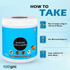 Generic Marine Collagen Powder with Biotin & Vitamins C&E - 100g - image 3