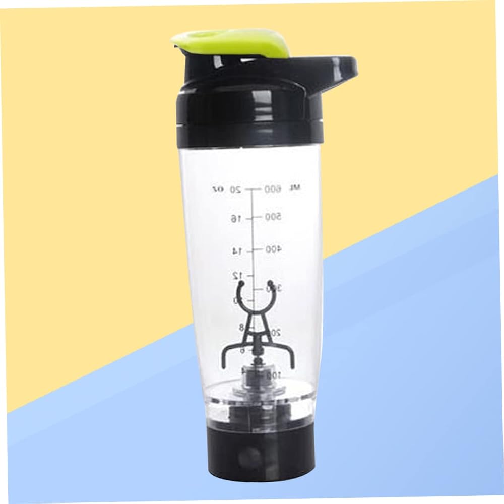 TIDTALEO Battery Operated Shaker Bottle Mixer 600ml - Green - image 5