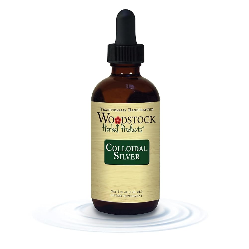 Totify Woodstock Herbal Products Colloidal Silver Liquid - 4 oz
