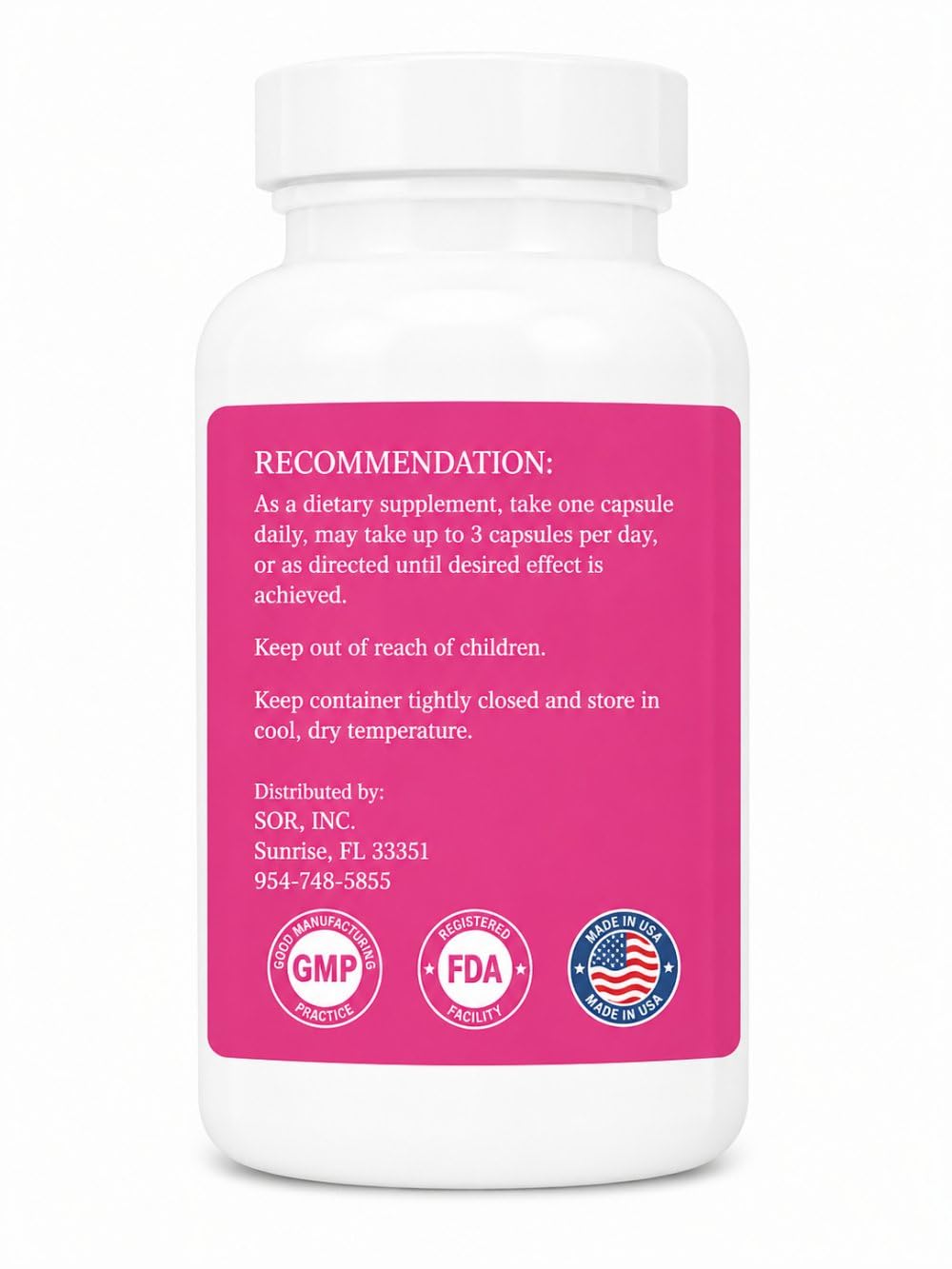 SOR, Inc. Ultra Fem Plus Feminizing Supplement - 60 Capsules - image 2
