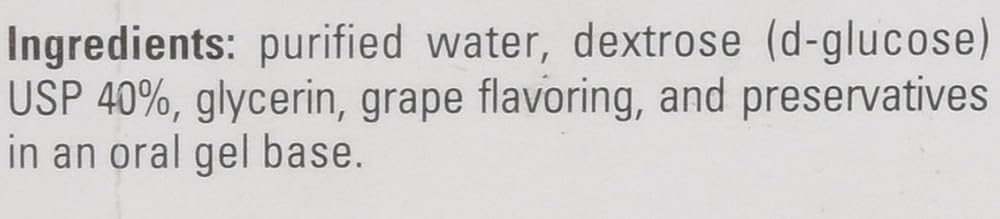 Paddock Laboratories Glucose Gel Tube Grape - 3 Count - image 3
