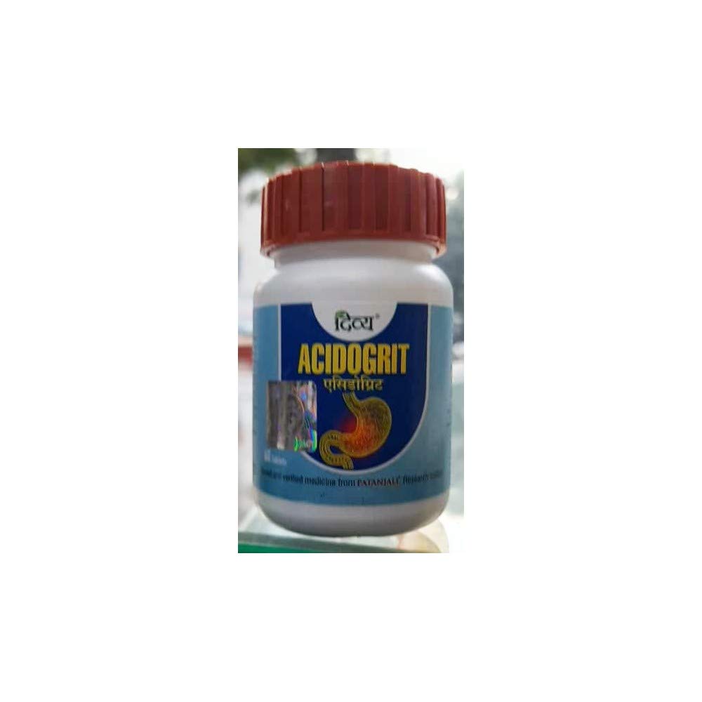 metrey Patanjali Divya Acidogrit Tablets - 60 Tablets - image 2