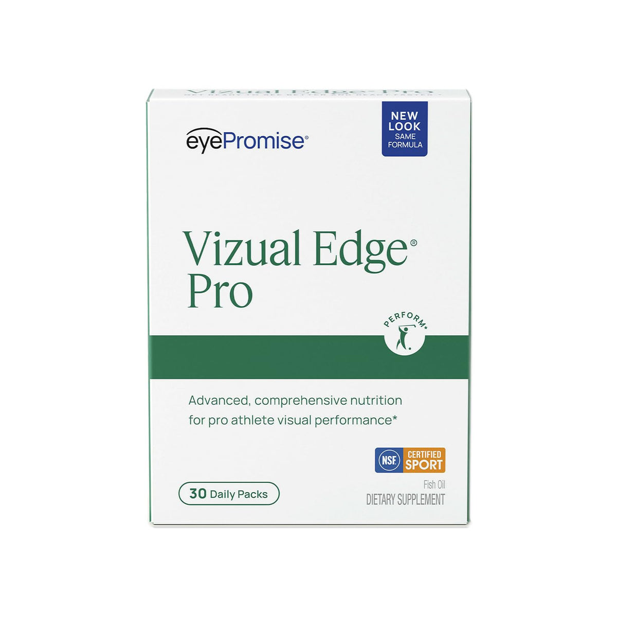 EyePromise Vizual Edge Pro Eye Supplements - 30 Softgels