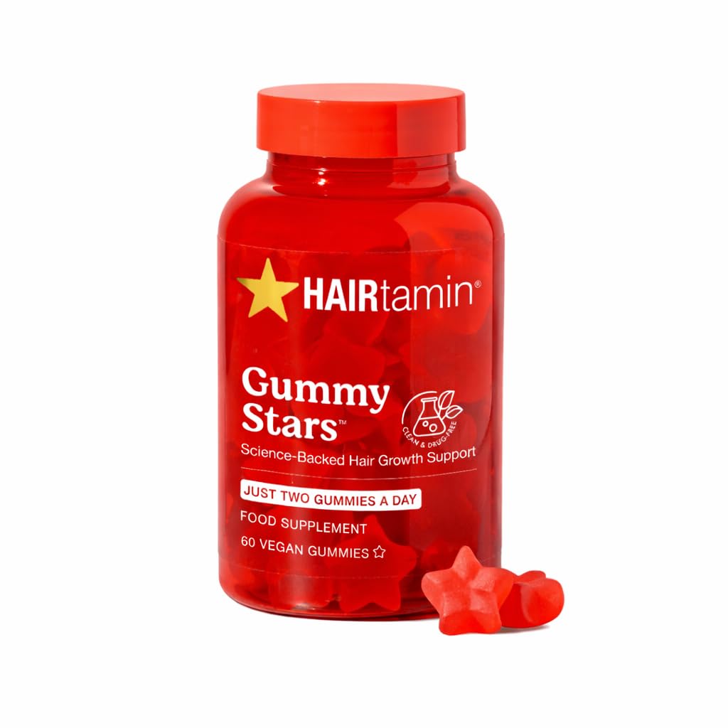 HAIRtamin Vegan Gummy Stars Hair Vitamins