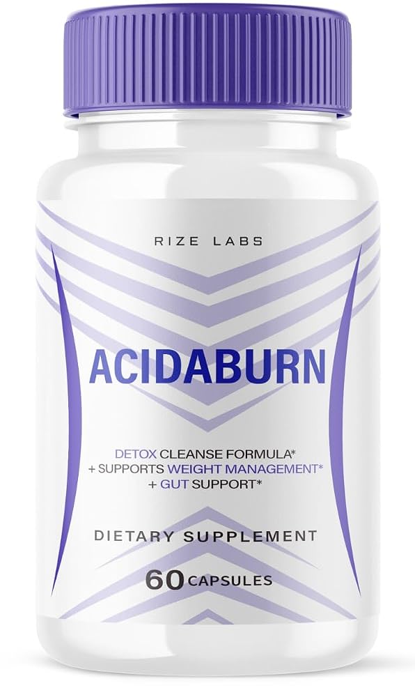 rize labs Acidaburn Capsules Maximum Strength Formula - 60 Capsules