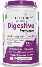 Generic Digestive Enzymes Multi-Enzyme Complex - 120 Vegetarian Capsules