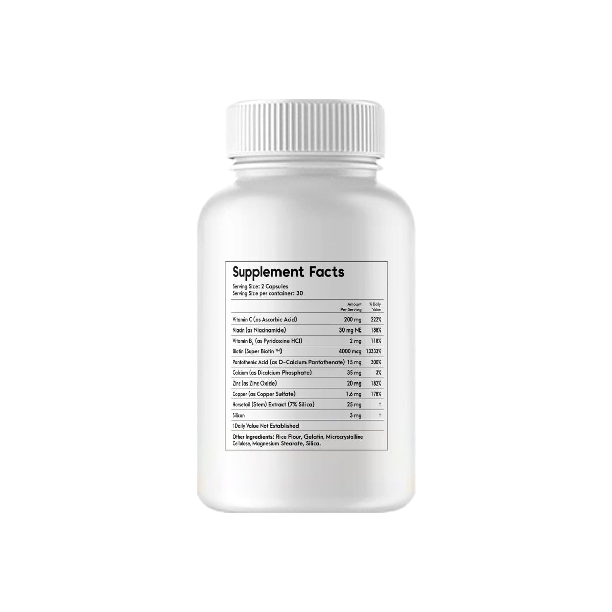 kivus Divine Locks Hair Supplement - 5 Pack (300 Capsules) - image 3