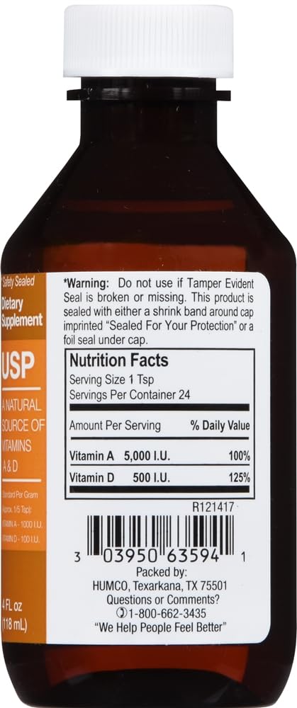 Humco Cod Liver Oil - 4 Fl Oz - image 2