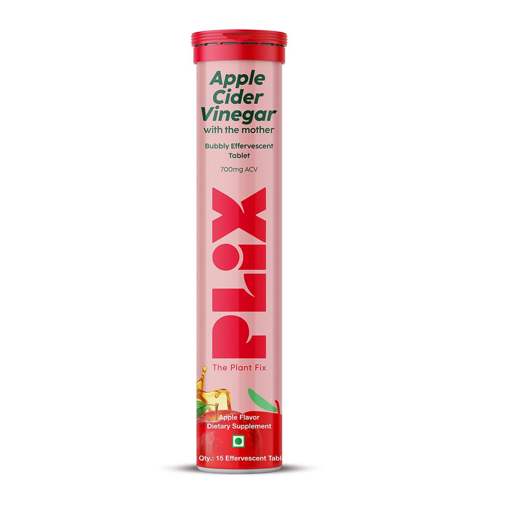PLIX - THE PLANT FIX Apple Cider Vinegar Effervescent Tablets