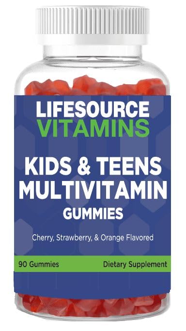 LifeSource Vitamins Kids & Teens Multivitamin Gummies - 90 Gummies