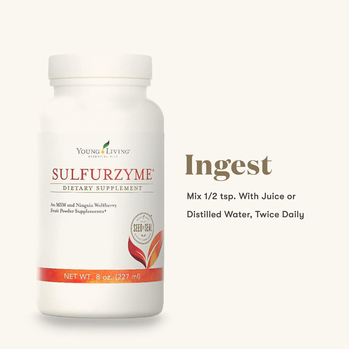 Young Living Sulfurzyme Powder Joint Support - 8 oz - image 5
