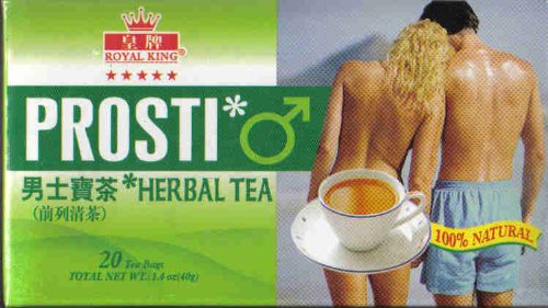 Royal King Prosti Herbal Tea for Prostate Health - 20 Tea Bags