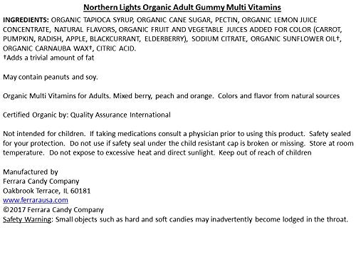 Northern Lights Kid’s Organic Gummy Multi-Vitamins