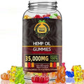 Organic Greek Premium High Potency Hemp Gummy Bears - 60 Count