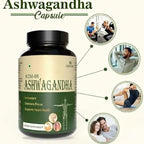 Ashwagandha KSM-66 Vegetarian Capsules for Stamina & Energy - 90 Capsules - image 3