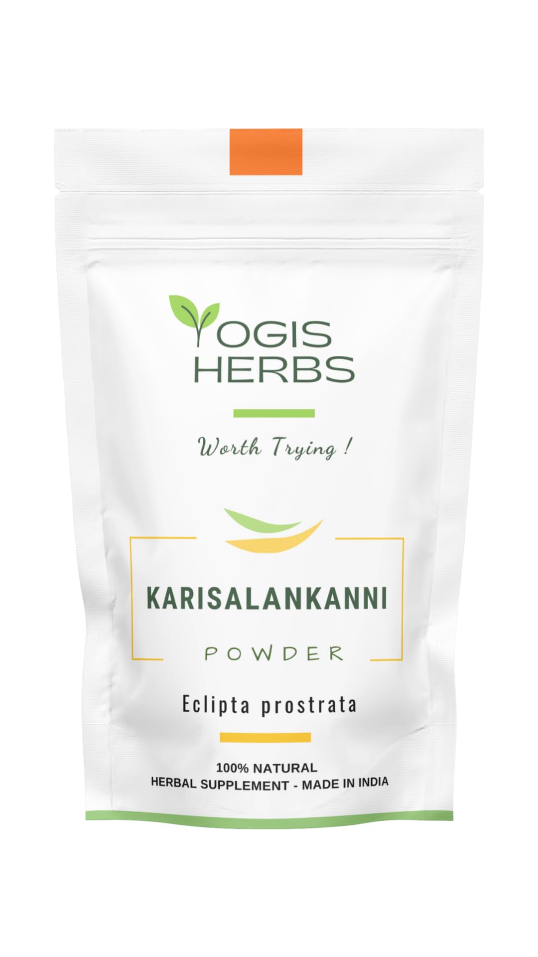YOGIS HERBS Karisalankanni Powder Bhringraj Hair Care - 16 oz - image 2