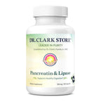 Dr Clark Pancreatin and Lipase Enzyme Supplement 500mg - 100 Capsules