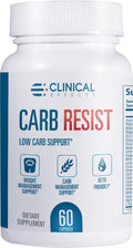 Clinical Effects Carb Resist Carb Blocker with Vitamin C - 60 Capsules