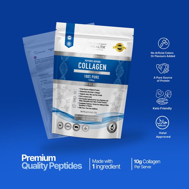 The Intelligent Health Hydrolysed Collagen Powder (Bovine) - High