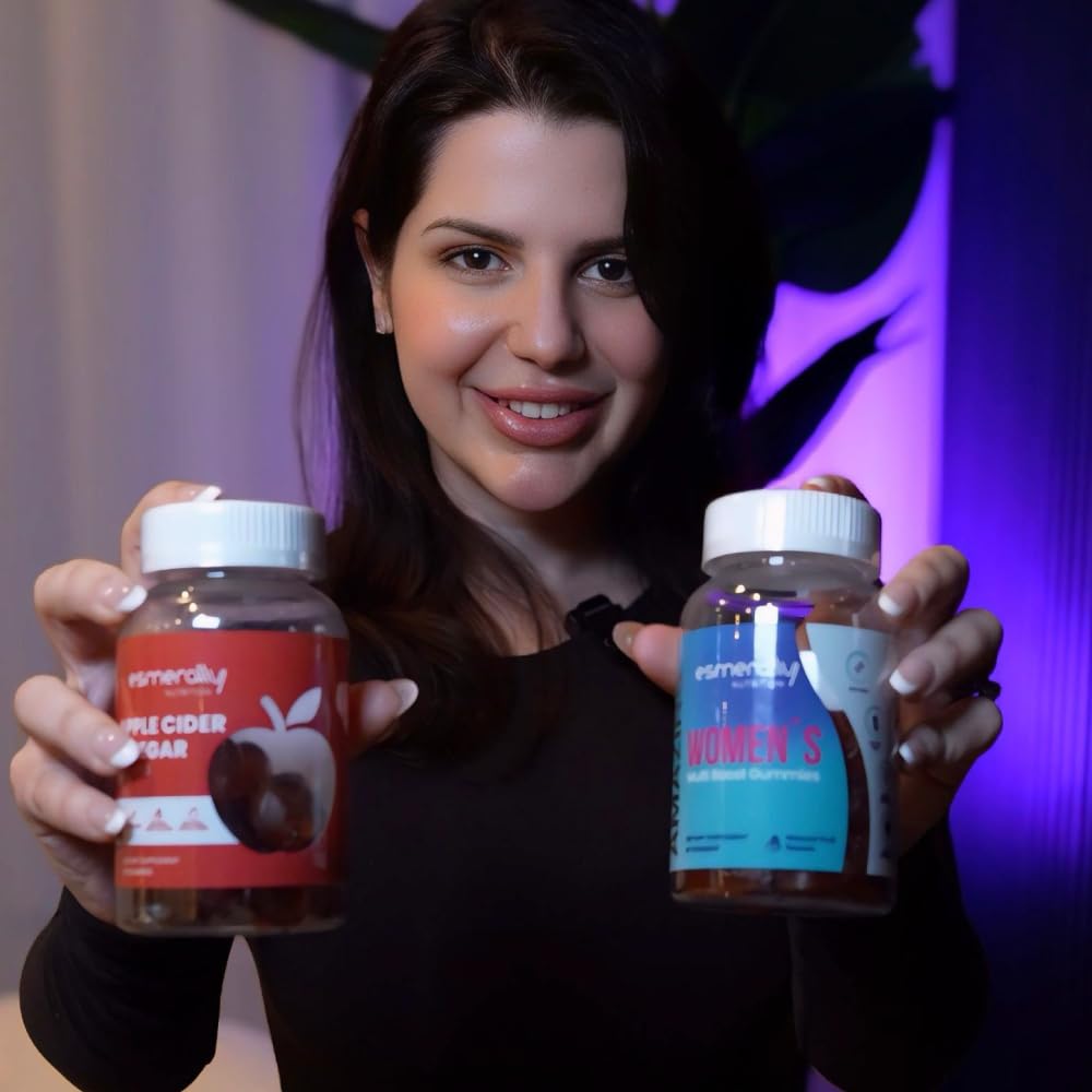 Esmerally Women's Pack Multivitamin & Apple Cider Vinegar Gummies - 120 Gummies - image 3