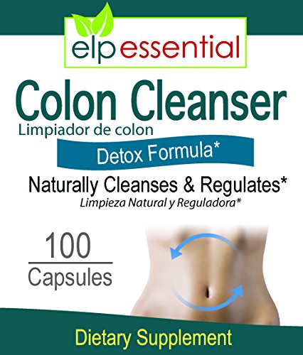 ELP Essential Colon Cleanser Detox Formula - 100 Capsules - image 2