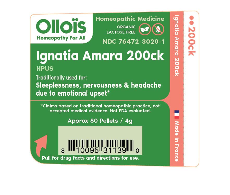 OLLOÏS Ignatia Amara 200CK Organic Homeopathic Medicine - 80 Pellets - image 2