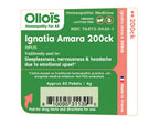 OLLOÏS Ignatia Amara 200CK Organic Homeopathic Medicine - 80 Pellets - image 2