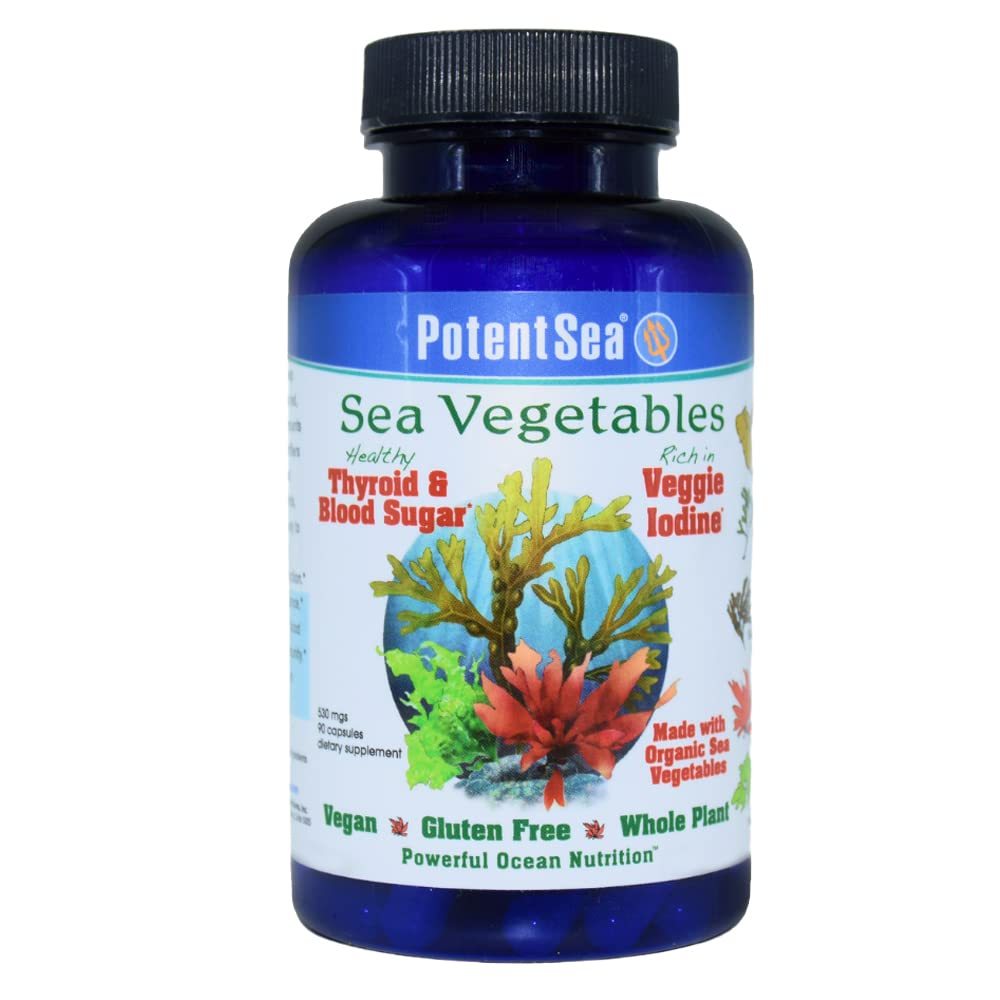 PotentSea Sea Vegetables 540 mg - 90 Capsules