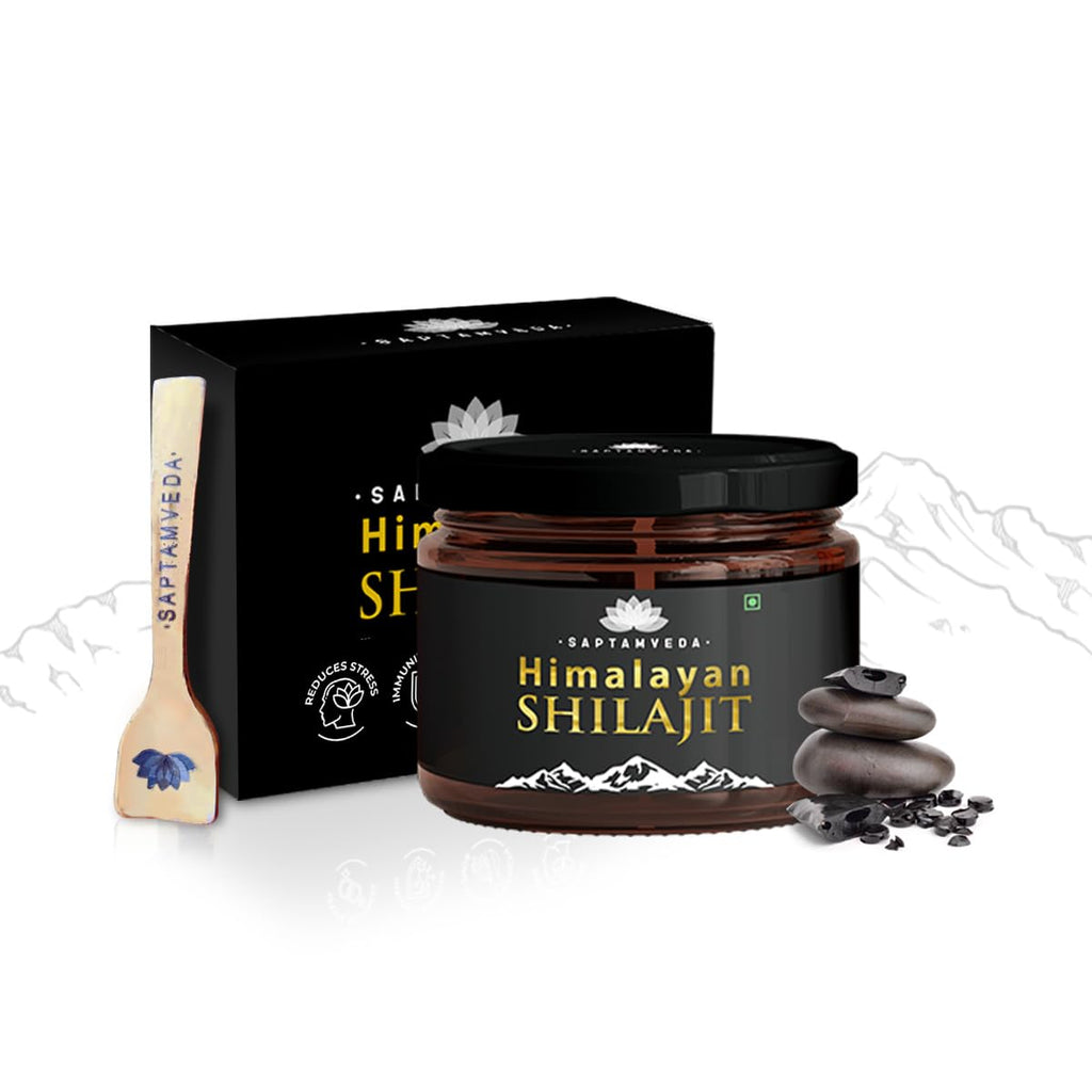 SAPTAMVEDA Himalayan Shilajit Resin Liquid - 20g