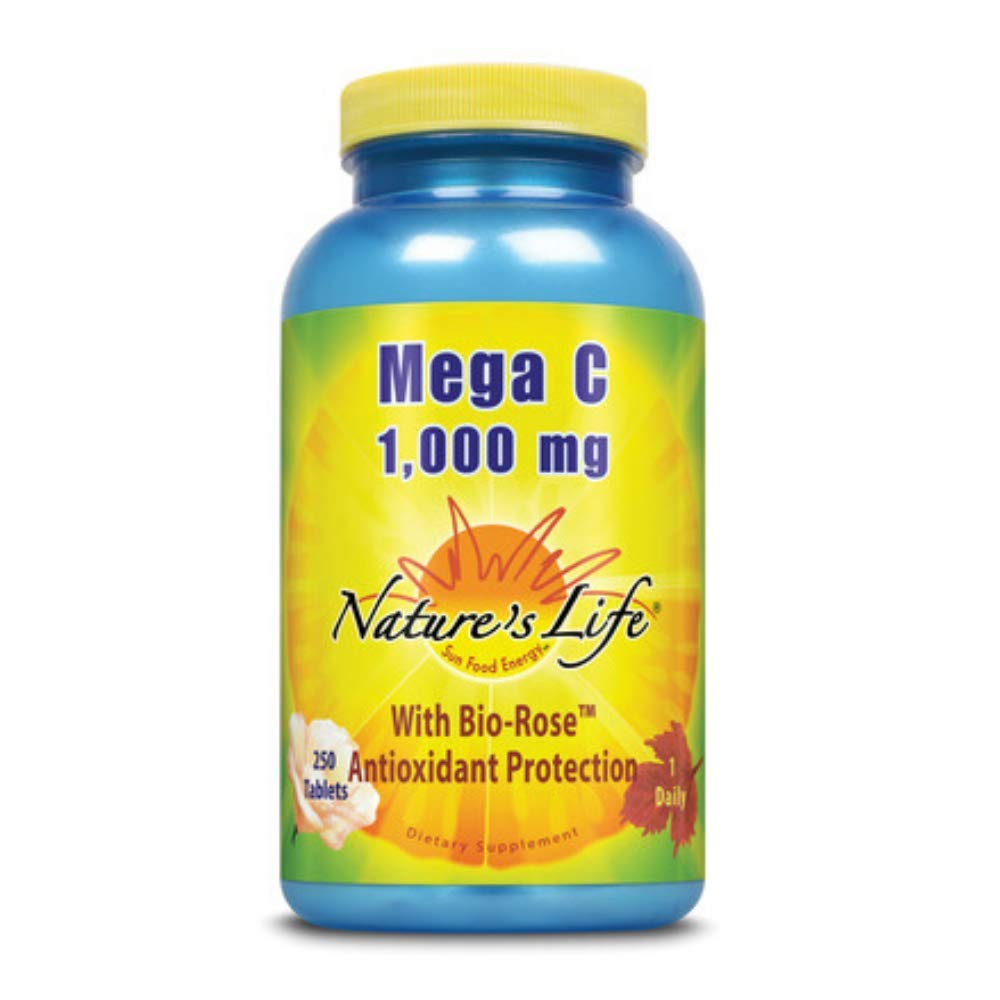 Nature's Life Mega C 1,000 - 250 Capsules