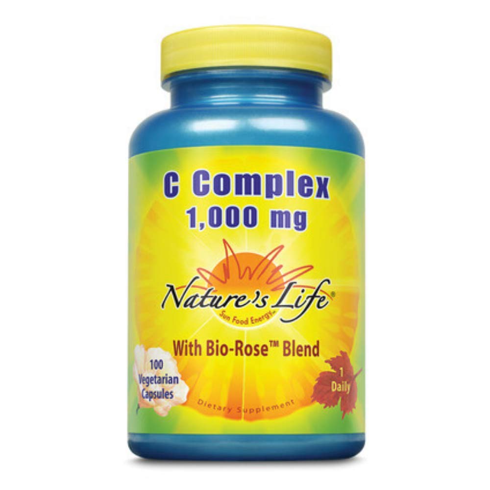 Nature's Life Vitamin C 1000 mg - 100 Capsules