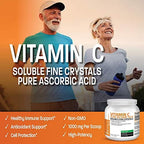 Bronson Flavored Vitamin C Powder Healthy Immune System 1000mg Adult
