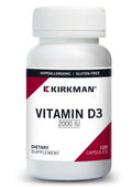 Kirkman Kirkland Vitamin D3 2000 IU Capsules - 120 Count