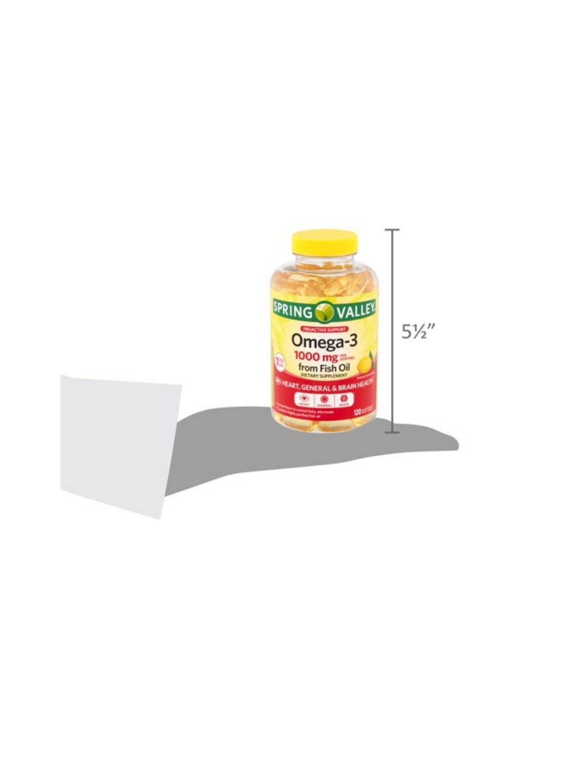 STS Home Spring Valley Omega-3 Fish Oil 1000 mg - 120 Softgels - image 4