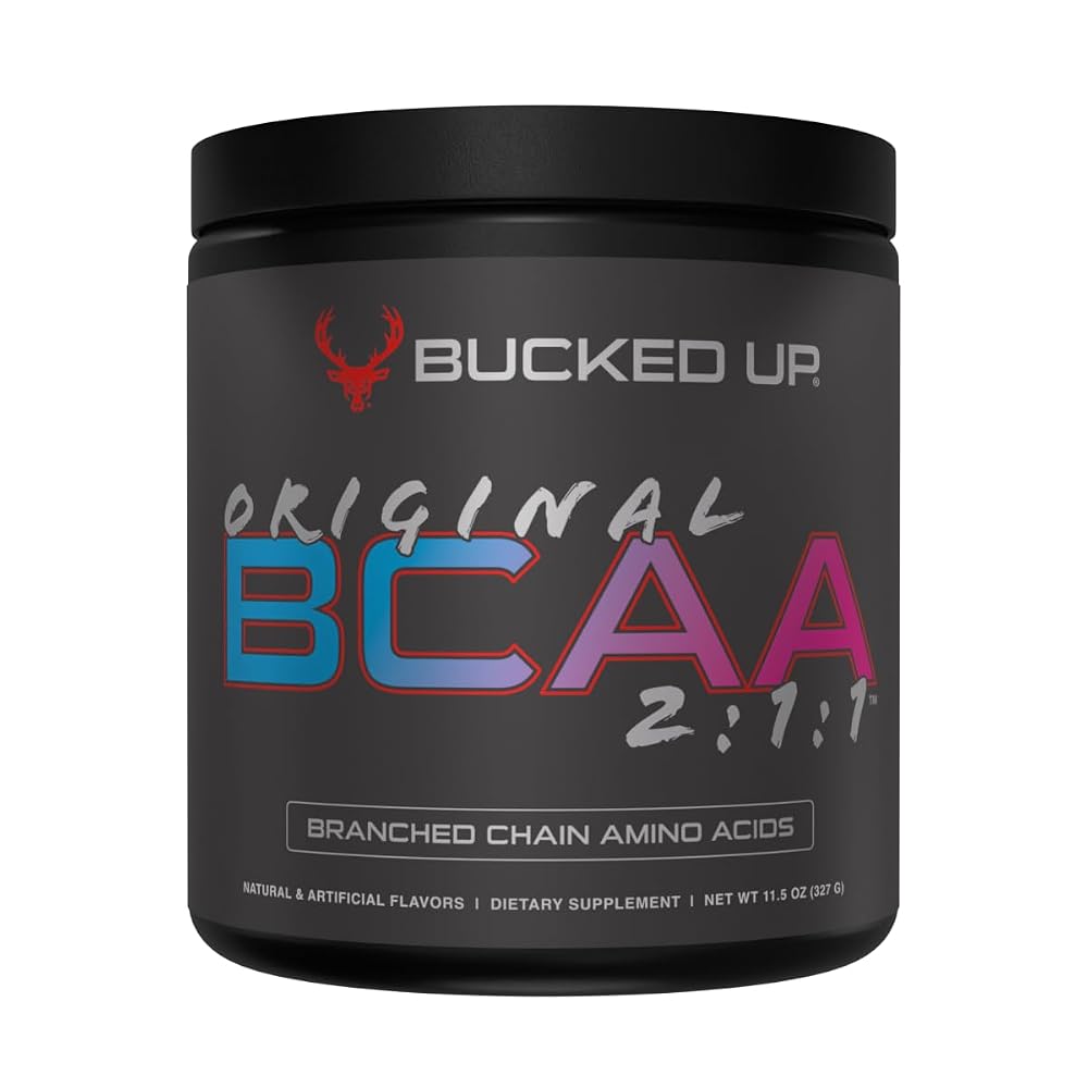 Bucked Up Original BCAA 2:1:1 Branched Chain Amino Acids Powder - 30 Servings